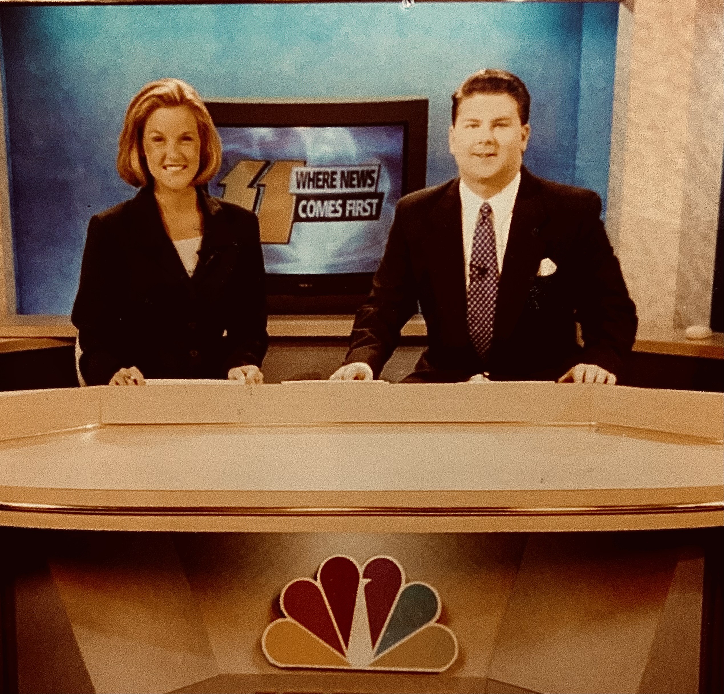 News Anchor Reports